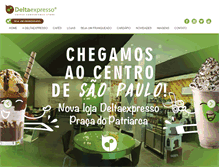 Tablet Screenshot of deltaexpresso.com.br